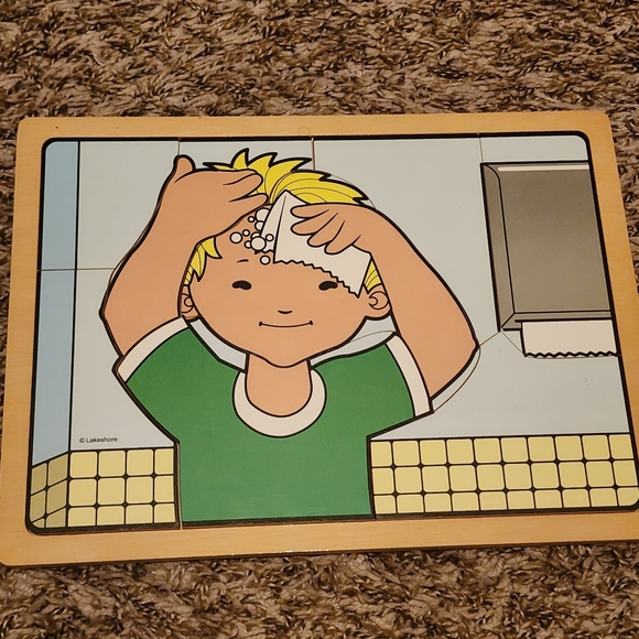 Lakeshore Differing Abilities Hardwood Puzzles Learning Education - Picture 4 of 6